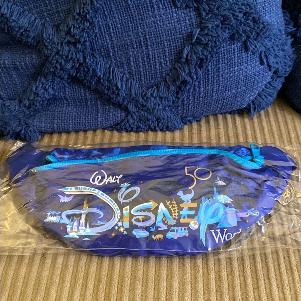 Disney Royal Blue Waist Bag